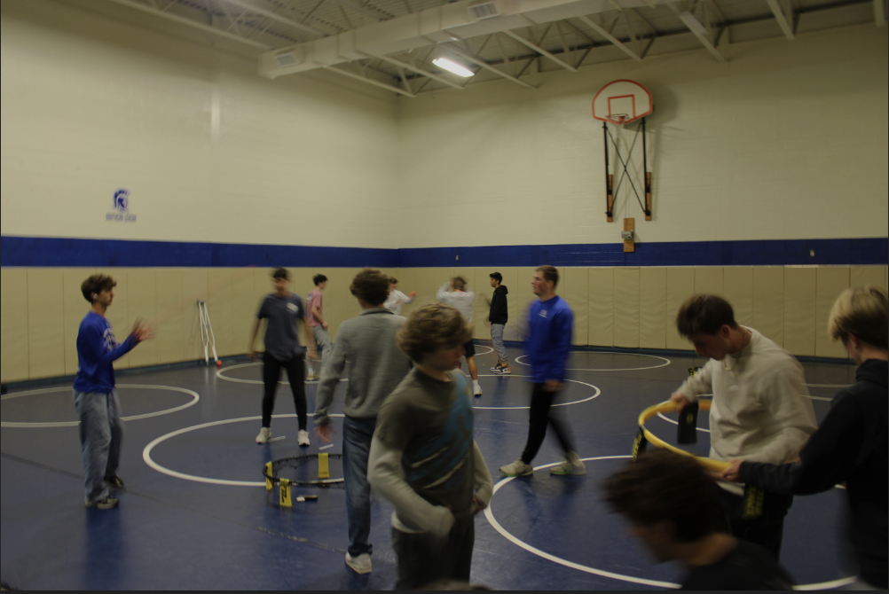 Spikeball club meets for the first time in the 24-25 school year.